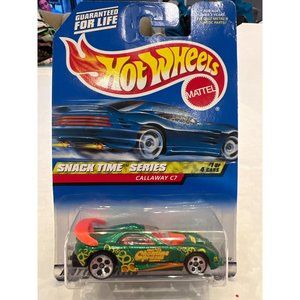 Hot Wheels 1999 Snack Time Series 1 of 4 Collectable Car Callaway C7 Toy Box Dam